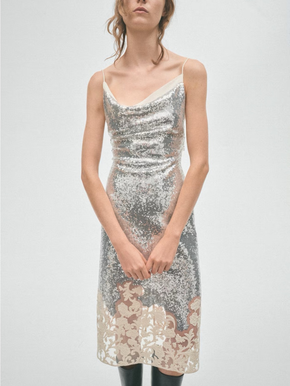 NWT HM STUDIO SEQUINED DRESS